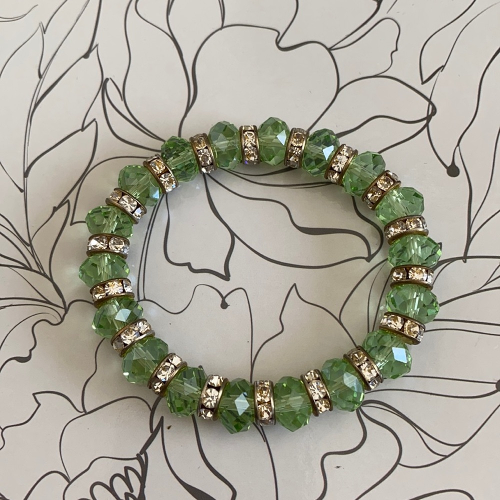 Green Jewel Bracelet